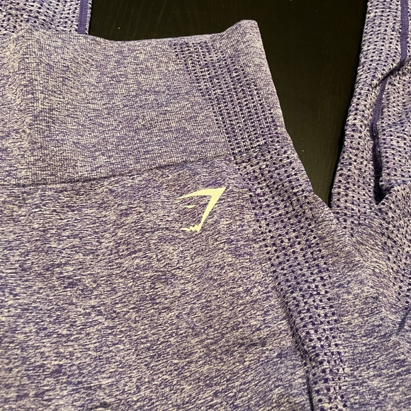 Purple High Waisted Leggings with Butt Lifting Support, Size Medium - Picture 2 of 6